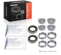 Frankberg cuscinetti ruota Set di cuscinetti ruota VKBA3796 | posteriore Scooter con guarnizione dell'albero + Chiusura a perno + Grasso; Compatibile con: Scintilla, Spark M150