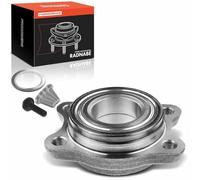 Frankberg Cuscinetto ruota Set di cuscinetti ruota Asse Anteriore Compatibile con A4 8E2 A4 Avant 8E5 Exeo ST 3R5 A6 4B2 4B4 A4 Avant 8ED Replace# 4D0407625D