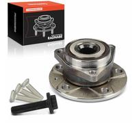 Frankberg Cuscinetto ruota Set di cuscinetti ruota Asse Anteriore Ruota flangiata diametro 137 Con Anello magnetico ABS Compatibile con A3 Sportback 8VA 8VFKH7 KHP Leon 5F1 Replace# 1K0407621E