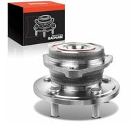 Frankberg Cuscinetto ruota Set di cuscinetti ruota Asse Anteriore Ruota flangiata diametro 153,5 Compatibile con Wrangler II TJ Grand Cherokee I ZG ZJ Cherokee XJ Wrangler I SJ YJ Replace# 53007449AB