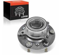 Frankberg Cuscinetto ruota Set di cuscinetti ruota Asse Anteriore Ruota flangiata diametro 169 Compatibile con L200/Triton KJ KK KL L200/Triton KAT KBT L200/Triton Pianale/Telaio KAT KBT MR992374