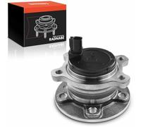 Frankberg Cuscinetto ruota Set di cuscinetti ruota Asse Posteriore Ruota flangiata diametro 136 Con ABS Alloggiamento Sensore Compatibile con V70 III 135 V60 I 155 XC70 II 136 Replace# 31277808