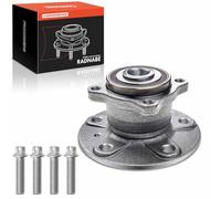 Frankberg Cuscinetto ruota Set di cuscinetti ruota Asse Posteriore Ruota flangiata diametro 143 Con Anello magnetico ABS Compatibile con B-Class W245 Classe A W169 Replace# 1699810027