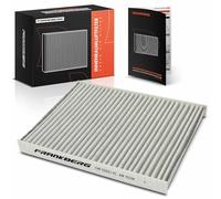 Frankberg Filtro abitacolo filtro polline con carbone attivo, compatibile con Twingo III BCA BCM Fortwo Coupe 453 Forfour Hatchback 453 Fortwo Cabriolet 453 Replace# A4538350300