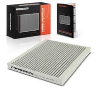 Frankberg Filtro aria abitacolo Filtro a carboni attivi Compatibile con Corsa D S07 1.0L-1.7L 2006-2014 Adam M13 1.0L-1.4L 2012-2019 Punto 199 0.9L-1.4L 2012-2024 Replace# 55702468