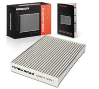 Frankberg Filtro aria abitacolo Filtro antipolline Con Carbone attivo Compatibile con Zoe BFM Dokker Express Combi/MPV X-Trail T32 T32R T32RR JS KolII HC Replace# 272775081R