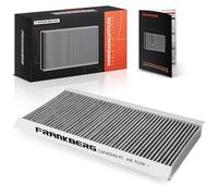 Frankberg Filtro Aria Cabina Filtro Abitacolo Vano Motore centrale Sotto il coperchio del serbatoio dell'acqua Compatibile con B-Class W245 Classe A W169 Compatta Replace# CUK4054