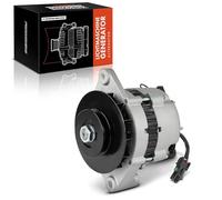 Frankberg Generatore Alternatore 55A con Puleggia Compatibile con Bobcat Skid Steer Loader 753L 763 763C 763F 763G Replace# 6632211