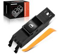 Frankberg Interruttore alzacristalli lato conducente 4-Poli Compatibile con Serie 3 Compact E46 Serie 3 Touring E46 Serie 3 E46 Replace# 61316902176