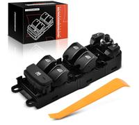 Frankberg Interruttore alzacristallo compatibile con Range Rover Sport 2005-2013 Discovery 2009-2018 Freelander Interruttore finestra anteriore sinistro senza lunetta di ricambio # AH2214540AC