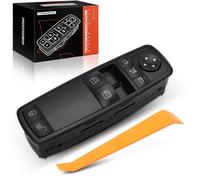 Frankberg Interruttori alzacristalli Anteriore sinistro Compatibile con Classe A W169 A 150 A 160 CDi A 170 A 180 CDi A 200 CDi A 200 A 200 Turbo 2004-2012 Replace# 16982065109116,A1698206810