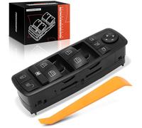 Frankberg Interruttori alzacristalli Anteriore sinistro Compatibile con Classe M W164 B-Class W245 Classe A W169 GL-Class X164 Replace# A1698206710