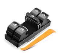 Frankberg Interruttori alzacristalli Anteriore sinistro Compatibile con Golf VI 5K1 Golf Plus 521 5M1 Golf VI Variante AJ5 T.o.u.r.a.n 1T3 T.i.g.u.a.n 5N Replace# 5ND959857