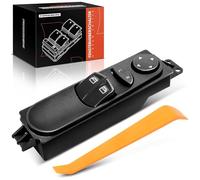 Frankberg Interruttori alzacristalli Anteriore sinistro Compatibile con Vito Bus W639 Vito/Mixto Furgone W639 Viano W639 Replace# A6395450113