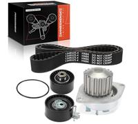 Frankberg Kit cinghia dentata Benzina Compatibile con 307 Break 3E 1.6L 206 CC 2D 1.6L Berlingo Multispace B9 1.6L 206 Compatto 2A/C 1.6L Berlingo/Berlingo First Furgone/MPV M 1.6L 7883-13403