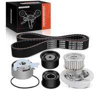 Frankberg Kit cinghia dentata Set cinghia dentata Compatibile con Omega B V94 2.2 16V Omega B CaR.A.Van V94 2.2 16V Antara L07 2.4 Captiva C100 C140 2.4 Leganza KLAV 2.2 16V KP25461XS,7883-13087