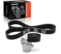 Frankberg Kit cinghia dentata Set cinghia dentata Compatibile con Polo 6C1 6R1 1.2L Polo AE1 AW1 BZ1 1.0L T-R.O.C A11 D11 1.5L K.a.r.o.q ND7 NU7 Replace# K026PK1003