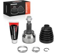 Frankberg Kit Giunti Semiasse Asse Anteriore Compatibile con Discovery Sport L550 1.5L-2.2L 2014-2025 Rang.e Rove.r Evoque L538 2.0L 2.2L 2011-2019 Replace# LR025067