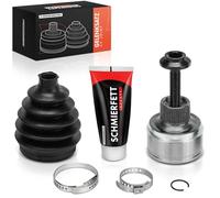 Frankberg Kit Giunti Semiasse lato ruota anteriore Compatibile con A4 8K2 1.8L 2.0L 2009-2015 A4 Allroad 8KH 2.0L 2009-2016 A5 8T3 2.0L 2011-2017 Q5 8RB 2.0L 2009-2017 Replace# 8R0498099