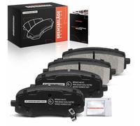 Frankberg Kit pastiglie freno anteriore compatibile con i10 PA PB PBT 1.0L-1.2L 2007-2017 Picanto BA 1.0L 1.1L 2005-2011 Picanto SA 1.0L 1.1L 2004-2011 Replace# 581010XA10