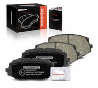 Frankberg Kit pastiglie freno anteriore compatibile con MX-5 I X12 1.6L 1.8L 1994-1998 kit pastiglie freno MX-5 II NB 1.6L 1.8L 1998-2005 Replace# N0Y33323Z