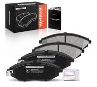 Frankberg Kit pastiglie freno anteriore compatibile con Spark M300 1.0L-1.2L 2010-2015 Kit pastiglie freno Spark M300 1.0L-1.2L 2010-2015 Replace# 96682858