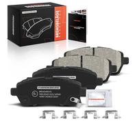 Frankberg Kit pastiglie freno asse anteriore sinistro destro compatibile con Fiesta berlina 1.6L 2015-2023 KA+ FK UK 1.2L 1.5L 2016-2023 KA+ berlina FK TK 1.2L 2016-2023 Replace# 8V512K021AA