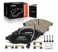 Frankberg Kit pastiglie freno compatibile con Jumper Bus 2.0L-3.0L 2006-2023 Ducato Kasten 250 290 2.0L-3.0L 2009-2023 Boxer piana/telaio 2.0L-3.0L 2006-2023 Replace# 1607878580