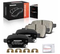 Frankberg Kit pastiglie freno freno asse posteriore compatibile con 500L 351 352 1.4L 1.6L 2013-2023 Corsa E X15 1.0L-1.6L 2014-2023 Tipo Kombi 356 1.4L 2016-2020 Replace# 1605285
