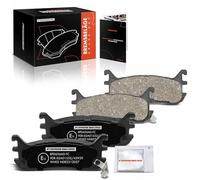 Frankberg Kit pastiglie freno posteriore compatibile con MX-5 I B907 1.6L 1.8L 1990-1998 kit pastiglie freno MX-5 II NB 1.6L 1.8L 1998-2003 Replace# NAY52643Z