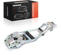 Frankberg Maniglia della porta Anteriore sinistro Esterno Compatibile con Golf IV 1J1 L.u.p.o 6E1 6X1 Ibiza III 6L1 Golf IV Variante 1J5 P.a.s.s.a.t Variante 3B5 Replace# 3B0837885D