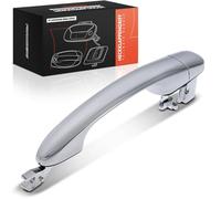 Frankberg Maniglia della porta dell'auto Anteriore destra o posteriore destra Sinistra Esterna Cromato Manualmente Compatibile con Bravo II 198 Compatto 2006-2014 Replace# 735485619