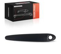 Frankberg Maniglia esterna per porta esterna anteriore sinistra nera con foro per serratura compatibile con X3 E83 SUV Replace# 51213411277