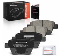 Frankberg Pastiglie Freno Kit Posteriore per VW Caddy III Golf 6 Touran Audi