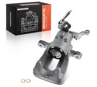 Frankberg Pinza freno Posteriore destro Alluminio Compatibile con Octav.i.a III Combi 5E5 5E6 Leon 5F1 Leon ST 5F8 Octav.i.a III 5E3 NL3 NR3 Leon SC 5F5 Replace# 5Q0615424A