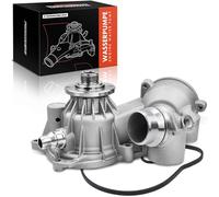 Frankberg Pompa acqua Pompa refrigerante Compatibile con Serie 7 E65 E66 E67 745i Li Serie 6 Cabriolet E64 645 Ci Serie 6 E63 645 Ci Serie 7 E65 E66 E67 735i Li X5 E53 4.4i Replace# AW6725,11517586781