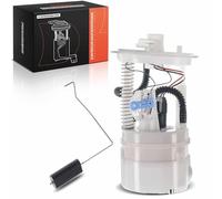 Frankberg Pompa carburante Pompa Benzina Modulo pompa carburante Kit senza Sensore di pressione 4-Poli Compatibile con Qubo 225 Nemo Station Wagon Bipper Tepee Bipper Replace# 77118,51787161