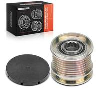 Frankberg Puleggia a Ruota Libera Puleggia del generatore Con 7 Scanalature Compatibile con Viano SL Classe S Sprinter 3,5-T Sprinter 3-T Sprinter 4-T Replace# 05175811AA