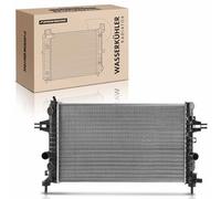 Frankberg Radiatore acqua refriratore motore cambio manuale compatibile con Astra H L48 1.6L 1.8L 2004-2010 Astra H Caan L35 1.6L 1.8L 2004-2014 Zafira B A05 Replace# 1300266