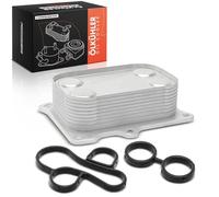 Frankberg Radiatore dell'olio Motore Radiatore dell'olio Motore Benzina Compatibile con 500 595 695 500L 500X Bravo II 198 Giulietta 940 124 Cono Renegade Tipo Punto Delta Replace# 55236756