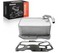 Frankberg Radiatore dell'olio Olio Motore Compatibile con A6 Allroad 4GH 4GJ 3.0L A6 Avant 4G5 4GD 3.0L A6 Avant 4A5 3.0L A4 Avant 8W5 8WD 3.0L T.o.u.a.r.e.g CR7 RC8 3.0L Replace# 059117015K