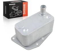 Frankberg Radiatore dell'olio Olio Motore Compatibile con Serie 3 Touring E46 320d Serie 3 E46 320d X3 E83 2.0d Serie 1 E87 120d Serie 3 Touring E91 318d Replace# 5989070102,11427787698
