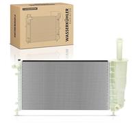 Frankberg Radiatore di Raffreddamento ad Acqua Compatibile con Punto Furgone/Compatto 188 1.2 60 Punto 188 1.2 16V 80 Punto 188 1.2 Natural Power Punto 188 1.2 60 Punto 188 1.2 BiPower 51724183,61888