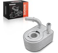 Frankberg Radiatore olio motore compatibile con B-Max 2012-oi C-Max 2007-2019 Fiesta VI 2008-2017 Focus 2004-Oi Mondeo IV 2007-2015 S60 II 2010-2015 Replace# 4G0317021M