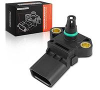 Frankberg Sensore di pressione di sovralimentazione Compatibile con A6 4G2 4GC 3.0L 2011-2018 Q5 Van 8RB 3.0L 2012-2017 Ibiza IV 6J5 6P1 1.4L 2015-2017 Polo 6C1 6R1 1.4L 2014-2017 Replace# 03K906051