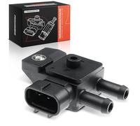Frankberg Sensore pressione differenziale Pressione gas di scarico 3-Poli Compatibile con Qashqai II SUV J11 J11 i30 FD Sportage SL i40 CW VF i30 Station Wagon GD Replace#