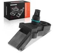 Frankberg Sensore pressione differenziale Pressione gas di scarico 4-Poli Compatibile con 207 WA WC 307 Break 3E 206 CC 2D 206 Compatto 2A/C C2 JM Replace# 0261230043