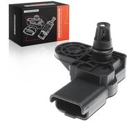 Frankberg Sensore pressione differenziale Pressione gas di scarico 4-Poli Compatibile con M.i.n.i R56 207 CC WD 308 CC 4B M.i.n.i Cabriolet R57 M.i.n.i Clubman R55 Replace# 13627535069
