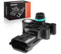 Frankberg Sensore pressione differenziale Pressione gas di scarico Compatibile con Adam M13 Astra H A04 Astra H Twintop A04 Astra H Caravan A04 Zafira Tourer C P12 Replace# 1238395