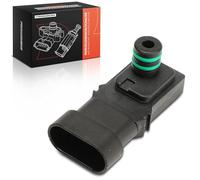 Frankberg Sensore pressione differenziale Pressione gas di scarico Compatibile con Twingo II CN0 Logan MCV KS S.a.n.d.e.r.o II Dokker MPV KE S.a.n.d.e.r.o Replace# 4409668